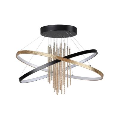 Люстра ODEON Monica 3901/70CL Черный