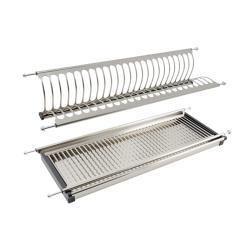 Посудосушитель встраиваемый нержавеющая сталь в L=700 мм /цвет- хром