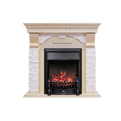 Электрокамин ROYAL FLAME Dublin Fobos FX black слоновая кость