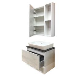 Зеркальный шкаф COMFORTY Прага 60*80 см