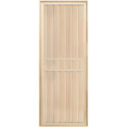 Дверь для бани ЛИТКОМ Бежевый правое 1900*700 мм