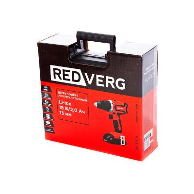 Дрель-шуруповерт REDVERG RD-S18/U