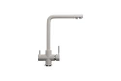 Смеситель для кухни ULGRAN Белый U-016-331