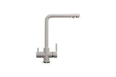 Смеситель для кухни ULGRAN Белый U-016-331