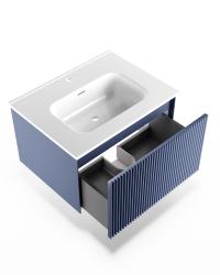 Тумба с раковиной LA FENICE Terra 60 синий 