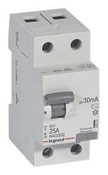Устройство защитного отключения LEGRAND RX3 2P 25 A AC 30 мA 402024