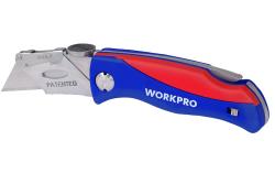 Нож строительный WORKPRO складной WP211006