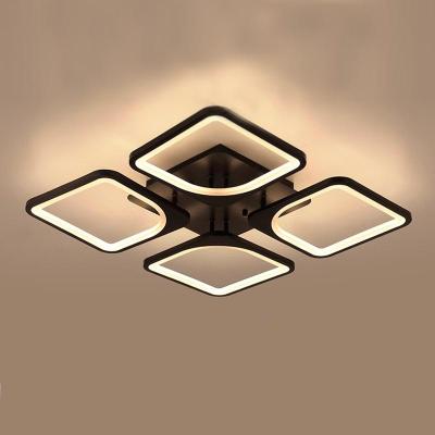 Люстра ЛАЙТ СФЕРА 3011/4 BK Черный