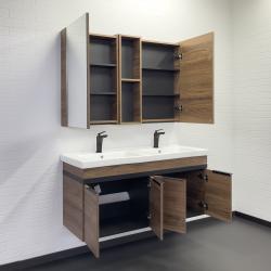 Тумба с раковиной COMFORTY Дуэт 125 