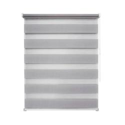 8933 Рулонная штора День/Ночь Канзас Св.серый 50х175 /Уют/