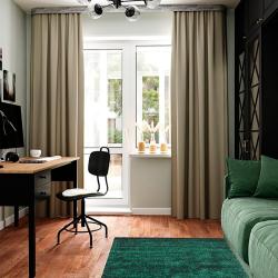 Штора LEGRAND Блэкаут Серый 200*260 см