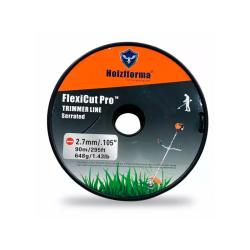 Леска для триммера HOLZFFORMA FlexiCut Pro витая 2,7 мм 90 м