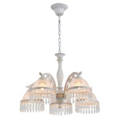 Люстра ЛАЙТ СФЕРА 74397/5 WT+GD Белый