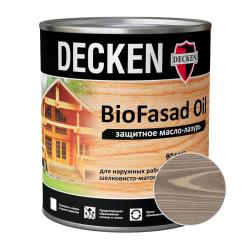 Масло-лазурь DECKEN Bio Fasad Oil Wood Дуб антик 0,75 л