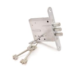 Замок врезной ПРОСАМ 8-4 Хром