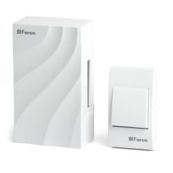 Звонок FERON DB-102 белый 48806