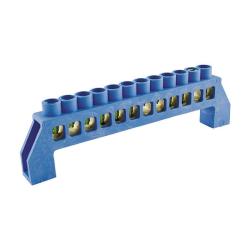 Шина нулевая TDM в изоляторе 12 групп 8*12 мм