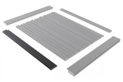 Молдинг HIWOOD 42*12*2700 мм LF124A GR3