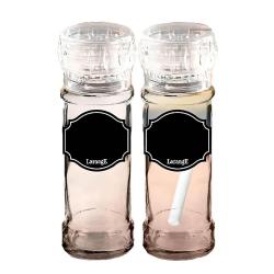 Набор д/специй мельницы 100мл Меловой дизайн /LarangE/