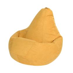 Кресло-мешок DREAMBAG Велюр Желтый 85*125 см
