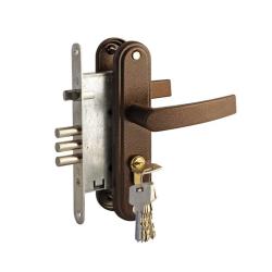 Замок врезной ПРОСАМ 4-31 Медный антик 078928