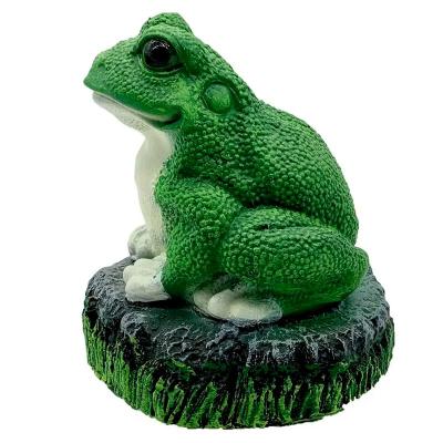 Фигурка для водоема Лягушка на камне 169476
