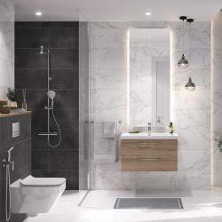 Плитка базовая CERSANIT Moonlight Белый 42*42 см