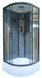 Душевая кабина ДАНА 020Г Графит 90*90 см