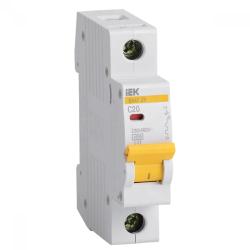 Автоматический выключатель IEK ВА47-29 1P 20 A C 4,5 кА