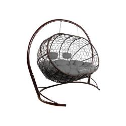 Кресло подвесное M-GROUP Лежебока Коричневый 214*184*113 см