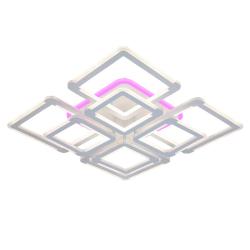 Люстра ЛАЙТ СФЕРА 3088/4+4 WT/RGB Белый