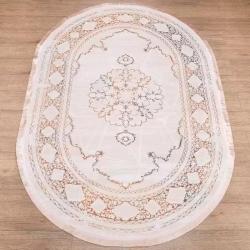 Ковер Ascona 4417A BEJ FLOS / BEJ FLOS овал размер 1,4*2,1м