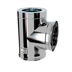 Тройник-сэндвич CRAFT HF-50B AISI 316/AISI 304 90° 0,8 мм 115/200 мм