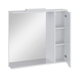 Зеркальный шкаф RUVANN Luva R 80,8*74,7 см