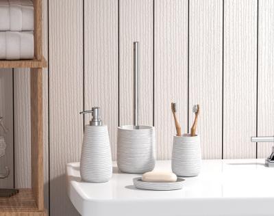 Мыльница FORA Bricks White