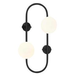 Бра ЛАЙТ СФЕРА BB010-DW-B2 Black Черный