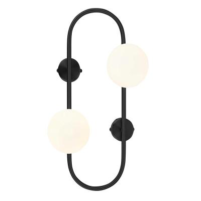 Бра ЛАЙТ СФЕРА BB010-DW-B2 Black Черный