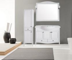 Пенал ASB WOOD LINE Салерно 40 L белый 39,5*160 см