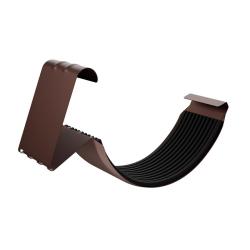 Соединитель желоба СТАНДАРТ RAL 8017 125/100 мм