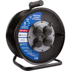 Удлинитель на катушке АТЛАНТ 4 гнезда 30 м 50034