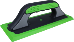 Терка DECOR с накладкой жесткая резина 100*260 мм 570-002