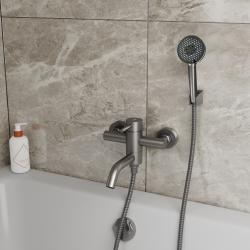 Смеситель для ванны RUSH Melos SUS1101-44Grey