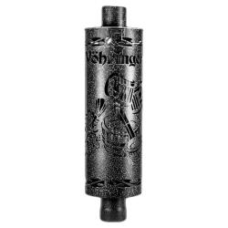 Дымоход-регистр VOHRINGER Кожух шайка-лейка 3 мм 1 м 115 мм