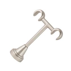 d19 Кронштейн потолочны 2-х рядн. Ø19/19 цв. Сатин 