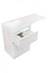 Тумба с раковиной STYLE LINE Даллас Plus 110 L Estetus