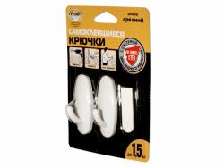 Крючок AVIORA самоклеящийся средний