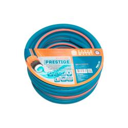 Шланг поливочный ПОЛИМЕР ШЛАНГ Prestige Голубой, оранжевый 1/2" 15 м