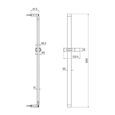 Душевая стойка IDDIS Slide SLI70BLi17