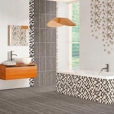 Плитка базовая CERSANIT Illusion Серый 20*44 см