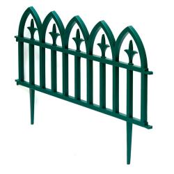 Ограждение декоративное PROTEX Кованый цветок Зеленый 600*300 мм